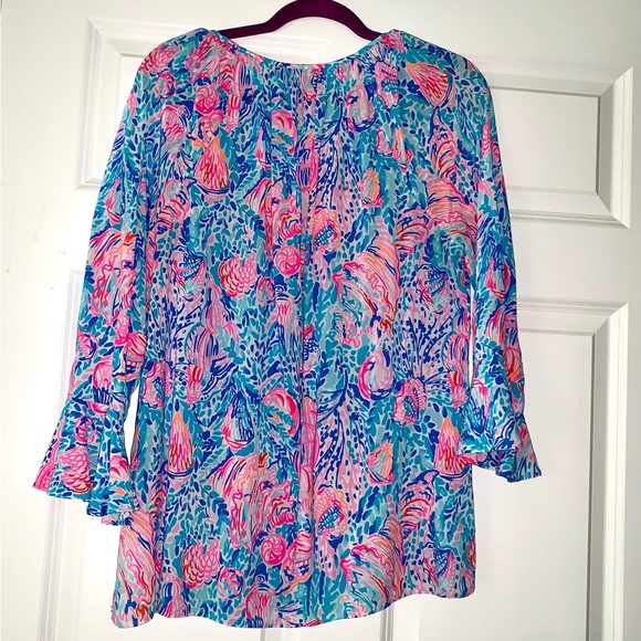 Lilly Pulitzer Top Size Medium - Picture 2 of 4
